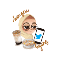 Twitter Hijab Sticker