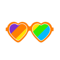 Love Is Love Hearts Sticker by GayStarNews