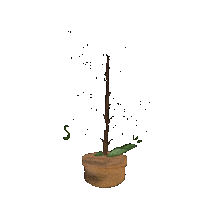 Drawdrillman cool nature green plants Sticker