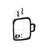 EgonForever coffee sleep tea mug Sticker