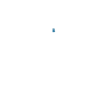 Moonsgif happy smile blue flower Sticker