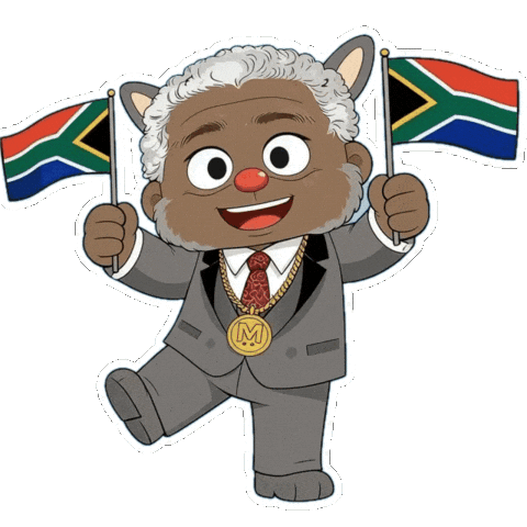 South Africa Animation Sticker