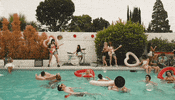 Party Swimming GIF by Pure Noise Records