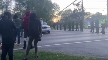 Angry Crowd Gathers at Scene Where Indiana Man Was Shot by Police After Streaming Pursuit