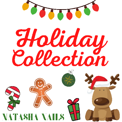 Merry Christmas Sticker by NATASHA NAILS