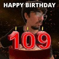 109 Years Old GIF