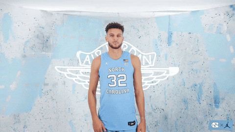 Brush Off North Carolina GIF by UNC Tar Heels