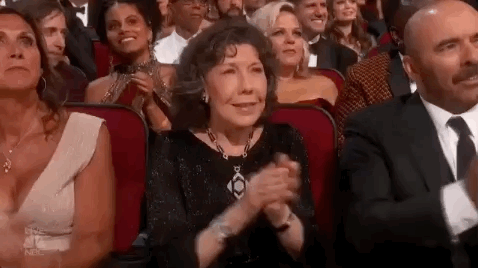 Lily Tomlin Clap GIF by Emmys