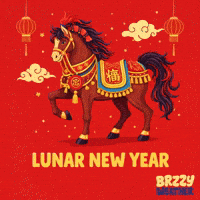 China Horse GIF by Brzzy