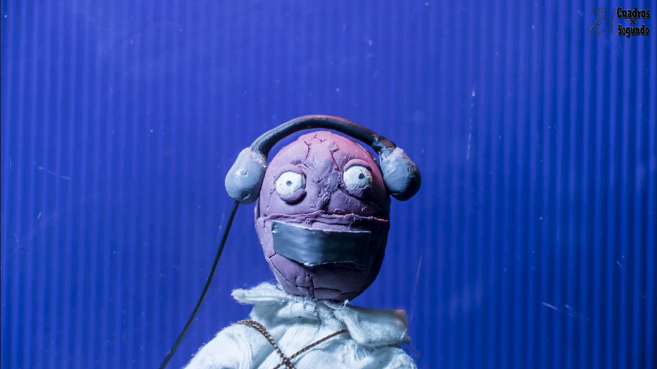 stop motion head explosion GIF