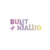 Colours Bunt Sticker by buntundknallig