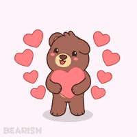 I Love You Hug GIF by BEARISH