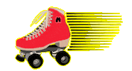 Vintage Motion Sticker by Moxi Roller Skates