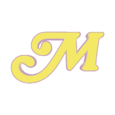 New Post M Sticker by The Mandy Club