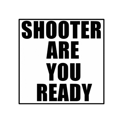 VizUp ready shooter tsv pewpew Sticker