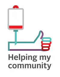 Blood Donor Sticker by Canadian Blood Services