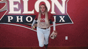College Athletics Ncaa Softball GIF by Elon Phoenix