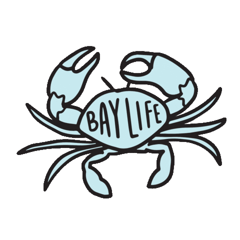 Bay Crab Sticker