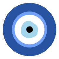 Evil Eye Hay Sticker