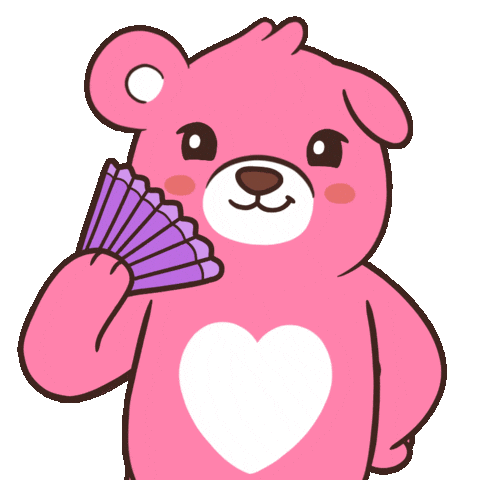 Sweating Hot Stuff Sticker by BEARISH