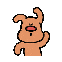 Happy Dog Sticker