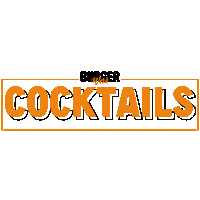 Drinks Cocktails Sticker by BurgerWerk