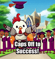 College Graduation GIF by Zorooster