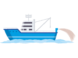 Ship Boot Sticker by Rijkswaterstaat