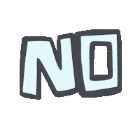 Text No Sticker