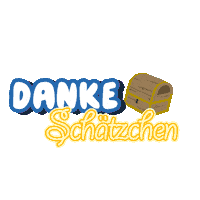 Thank Treasure Sticker by REWE