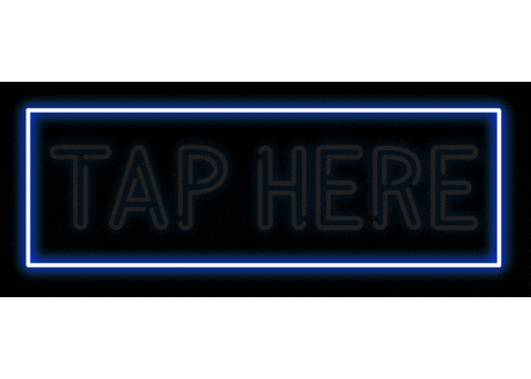 neon tap Sticker