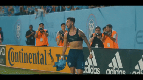 Happy New York City Fc GIF by NYCFC