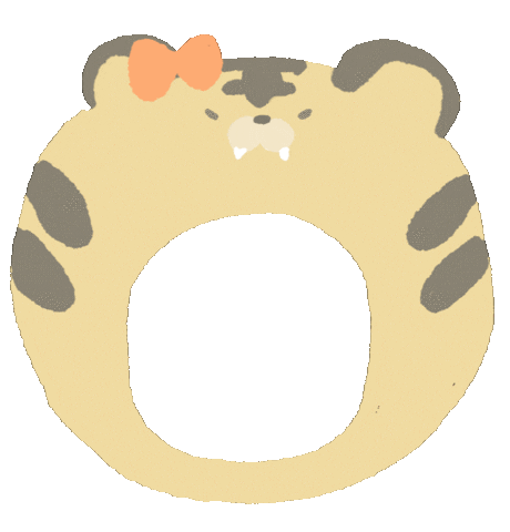 Tiger ドラ Sticker