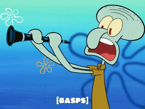 season 6 giant squidward GIF by SpongeBob SquarePants