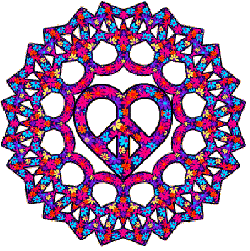 lsd mandala STICKER