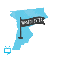 Westchester County Map Sticker by HUDSY
