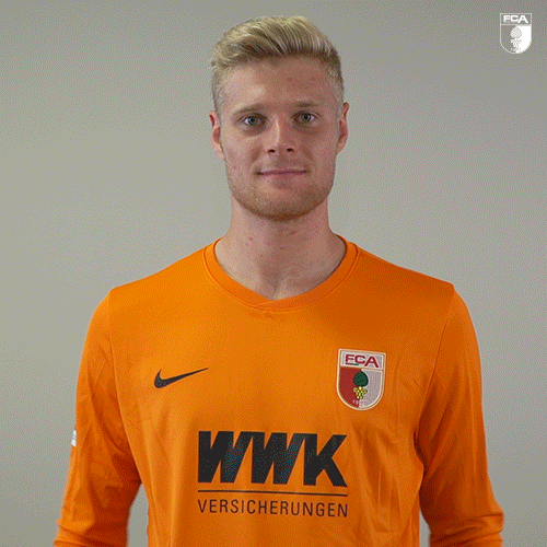 Football Thumbs Up GIF by FC Augsburg 1907