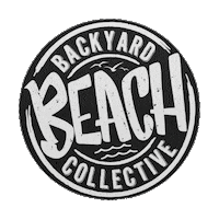 backyardbeachcollective backyard backyard beach collective backyardbeachcollective backyard beach Sticker