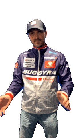 BUGGYRA racing clapping applause motorsport Sticker