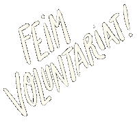 Volunteer Sticker by PLAVIB