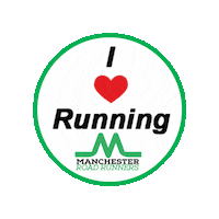 Manchester Love Sticker by MancRoadRunners