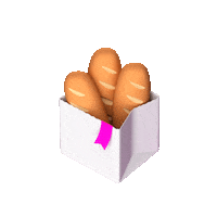 Bread Baguette Sticker by ohseven