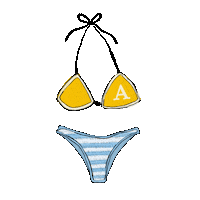 Bikini Swimsuit Sticker by Anthropologie