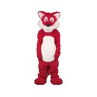 Happy Fox Sticker by UBS Schweiz