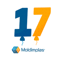 Aniversário Moldim Sticker by Moldimplas