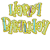 Celebrate Happy Birthday Sticker