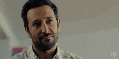 lying aya cash GIF by You're The Worst 