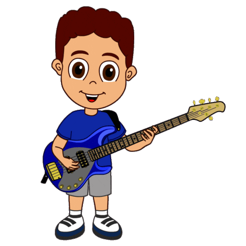 Musica Tocar Sticker by Os Oliveirinhas