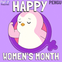 Girl Inspire GIF by Pudgy Penguins