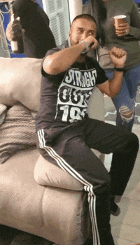 WhatTheFlip drink drunk champagne hammered GIF